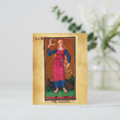 アンティークルネサンスTAROTS 18 / THE MOON ポストカード (スタンド正面)