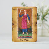 アンティークルネサンスTAROTS 18 / THE MOON 案内状 (スタンド正面)