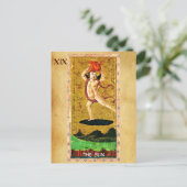 アンティークルネサンスTAROTS 19 /太陽 ポストカード (スタンド正面)