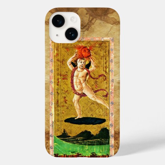 アンティークルネサンスTAROTS 19 /太陽 Case-Mate iPhoneケース (裏面)