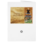 アンティークルネサンスTAROTS 21/世界 (裏面)