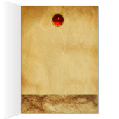 アンティークルネサンスTAROTS 21/世界 (内側 (右))