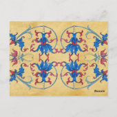 アンティークルネサンスTAROTS 21/世界 ポストカード (裏面)