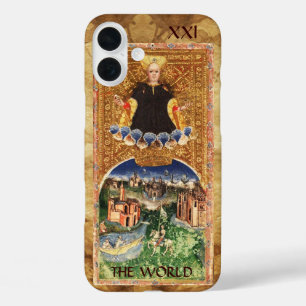 アンティークルネサンスTAROTS 21 /世界 iPhone 16 PLUSケース
