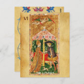 アンティークルネサンスTAROTS 5 / THE LOVERS ポストカード (正面/裏面)