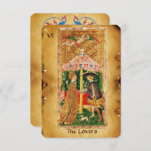 アンティークルネサンスTAROTS 5 / THE LOVERS 案内状 (正面/裏面)