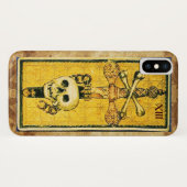 アンティークルネッサンスのタロッツ、ACE OF SWORDS Parchment Case-Mate iPhoneケース (裏面(横))