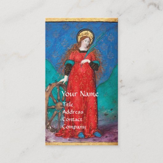 アンティークルネッサンスのタロットホイール 名刺 (正面)