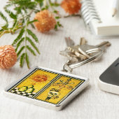 アンティークルネッサンスのタロット キーホルダー (側面)