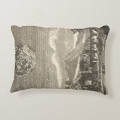 アンティークルネッサンスエラムーンバイアラン・マレット アクセントクッション (裏面)