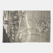 アンティークルネッサンスエラムーンバイアラン・マレット キッチンタオル (横)