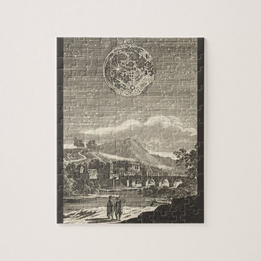 アンティークルネッサンスエラムーンバイアラン・マレット ジグソーパズル (縦)