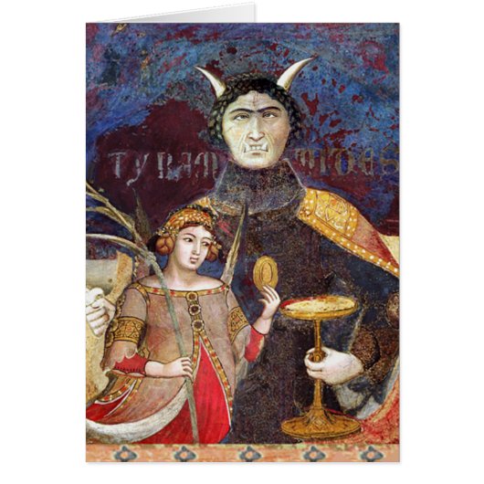 アンティークルネッサンスタロット15/デビルコンシート詳細 (正面)