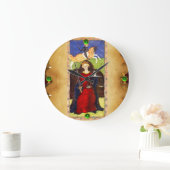 アンティークルネッサンスタロット8 ラージ壁時計 (ホーム)