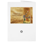 アンティークルネッサンスタロット/コインの王様 (裏面)