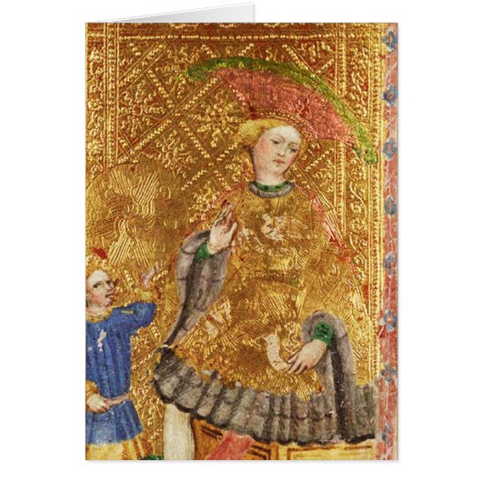 アンティークルネッサンスタロット/コインの王様 (正面)