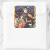 アンティークルネッサンスタロット – ザデビルコンシート詳細 スクエアシール (バッグ)