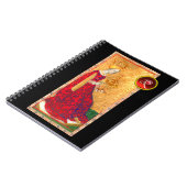 アンティークルネッサンスタロット/CUPSモノグラムのクイーン ノートブック (左側)