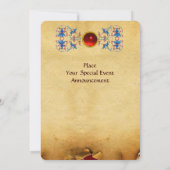 アンティークルネッサンスタロツクイーンオブカップ 招待状 (裏面)