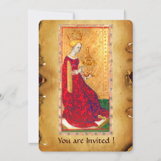 アンティークルネッサンスタロツクイーンオブカップ 招待状 (正面)