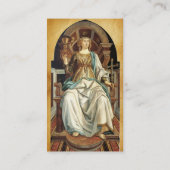 アンティークルネッサンスタロツザポープパーチメント 名刺 (裏面)