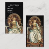 アンティークルネッサンスタロツザポープブラック 名刺 (正面/裏面)