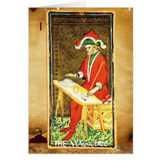アンティークルネッサンス・タロッツ1 /マジシャン (正面)
