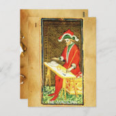 アンティークルネッサンス・タロッツ1 /マジシャン ポストカード (正面/裏面)