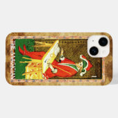 アンティークルネッサンス・タロッツ1 /マジシャン Case-Mate iPhoneケース (裏面 (横))