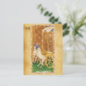 アンティークルネッサンス・タロッツ7/ザ・チャリオット ポストカード (スタンド正面)