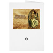 アンティークルネッサンス・タロッツ8 / JUSTICE (裏面)