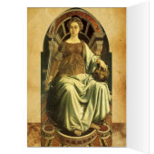 アンティークルネッサンス・タロッツ8 / JUSTICE (内側 (左))