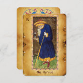 アンティークルネッサンス・タロッツ9 案内状 (正面/裏面)