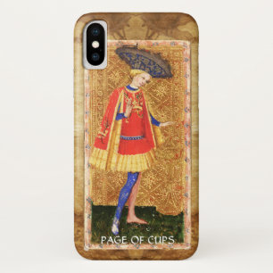 アンティークルネッサンス・タロッツ/カップのページ iPhone X ケース