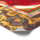 アンティークルネッサンス・タロッツ/カップの女王 ポスター (角)