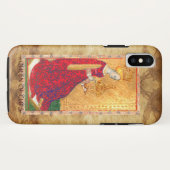 アンティークルネッサンス・タロッツ/カップの女王 Case-Mate iPhoneケース (裏面(横))