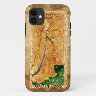 アンティークルネッサンス・タロッツ/コインのメイド iPhone 11 ケース