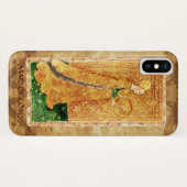 アンティークルネッサンス・タロッツ/コインのメイド Case-Mate iPhoneケース (裏面(横))