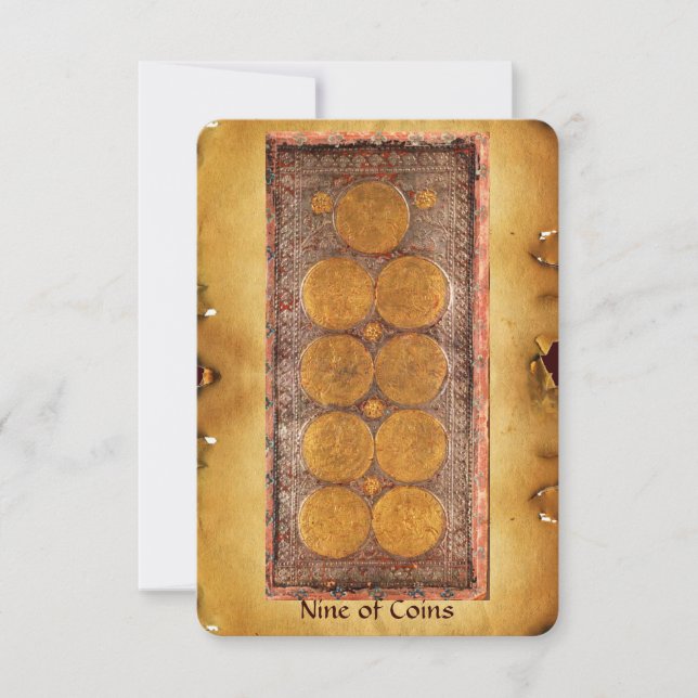 アンティークルネッサンス・タロッツ/コイン9枚 (正面)