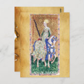 アンティークルネッサンス・タロッツ ポストカード (正面/裏面)