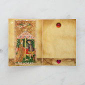 アンティークルネッサンス・タロッツ/ラバーズバレンタインデー シーズンカード (内部)