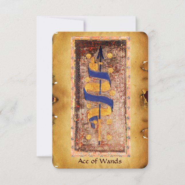 アンティークルネッサンス・タロッツ/ワンのエース (正面)