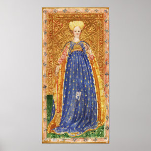 アンティークルネッサンス・タロッツ/ワンのメイド ポスター