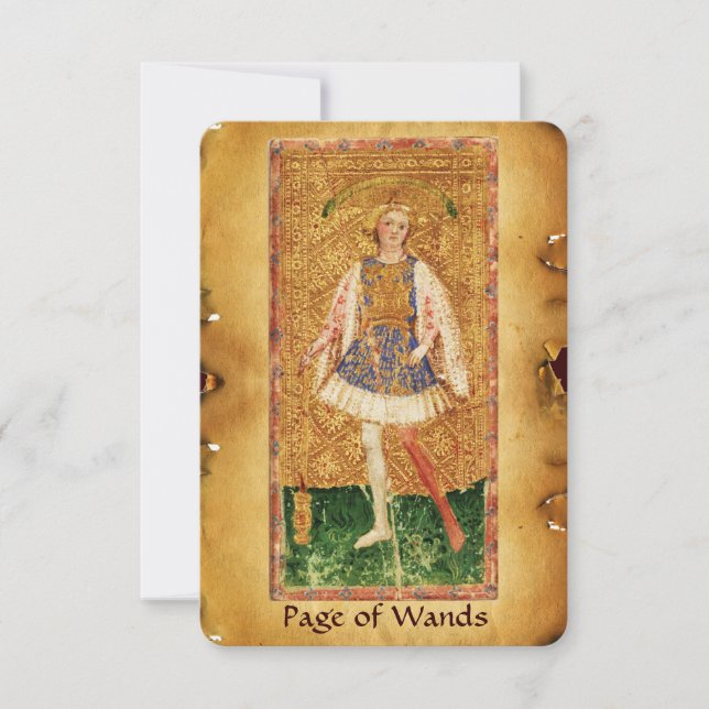 アンティークルネッサンス・タロッツ/ワンダのページ (正面)