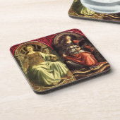 アンティークルネッサンス・タロッツ/正義 – 不屈 コースター (左側)