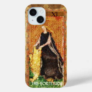 アンティークルネッサンスTAROTS剛毅 – 強度 iPhone 15ケース