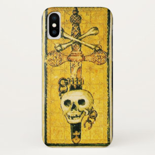 アンティークルネッサンスTAROTS,剣のエースイエロー iPhone X ケース