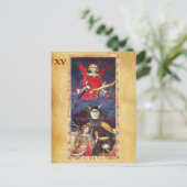 アンティークルネッサンスTAROTS 15 / THE DEVIL ポストカード (スタンド正面)