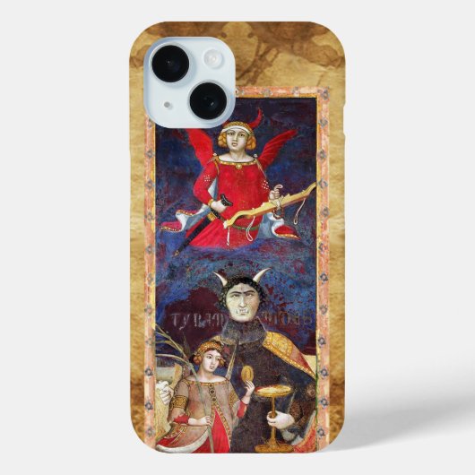 アンティークルネッサンスTAROTS 15 / THE DEVIL Case-Mate iPhoneケース (裏面)