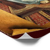 アンティークルネッサンスTAROTS 5 / THE POPE Parchment ポスター (角)